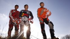 Talented young asian riders train in Barcelona