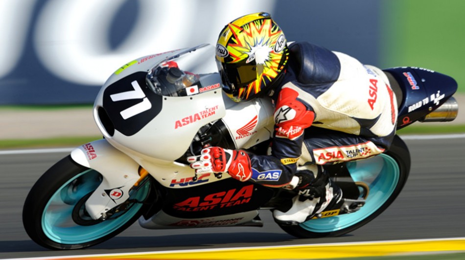 Ayumu Sasaki, Moto3 Junior World Championship Valencia QP