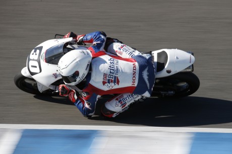Riders on track