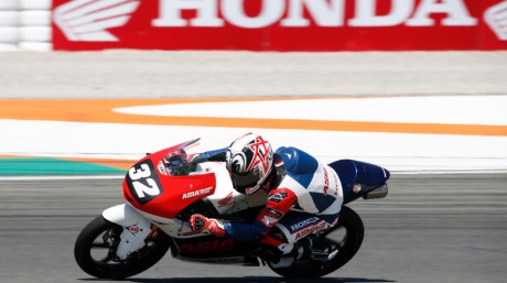 Riders on track