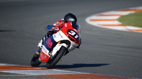 Riders on track