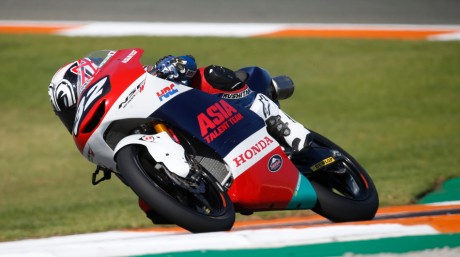 Riders on track