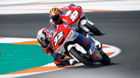 Riders on track