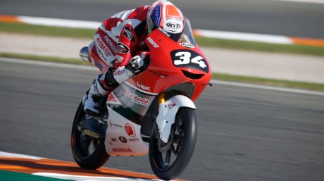 Riders on track