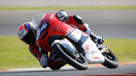 Riders on track