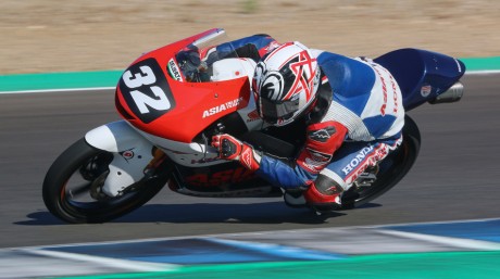 Riders on track