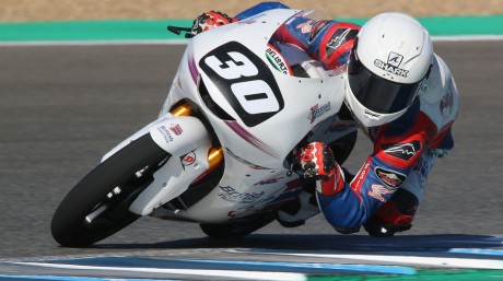 Riders on track
