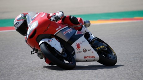 Riders on track