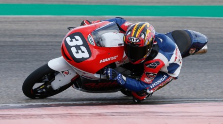 Riders on track
