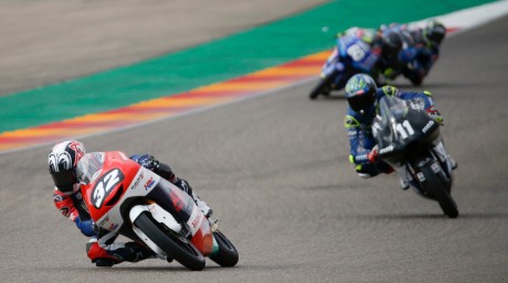 Riders on track