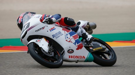 Riders on track